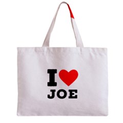 I Love Joe Zipper Mini Tote Bag by ilovewhateva