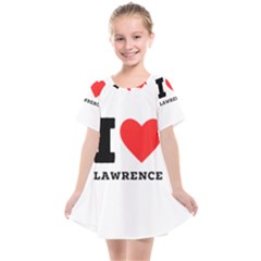 I Love Lawrence Kids  Smock Dress by ilovewhateva