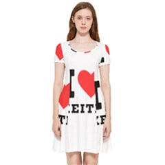 I Love Keith Inside Out Cap Sleeve Dress by ilovewhateva