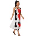 I love aaron Square Neckline Tiered Midi Dress View3