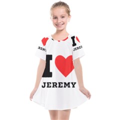 I Love Jeremy  Kids  Smock Dress by ilovewhateva