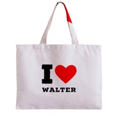 I Love Walter Zipper Mini Tote Bag by ilovewhateva