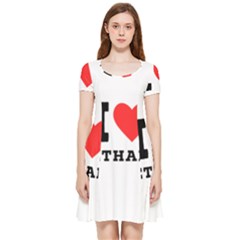 I Love Ethan Inside Out Cap Sleeve Dress by ilovewhateva