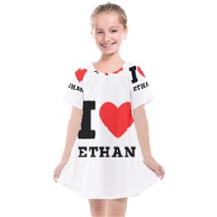 I Love Ethan Kids  Smock Dress by ilovewhateva