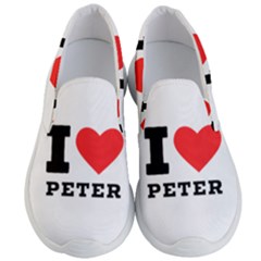 I Love Peter Men s Lightweight Slip Ons by ilovewhateva