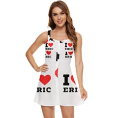 I Love Eric Ruffle Edge Bra Cup Chiffon Mini Dress by ilovewhateva