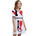 I love jonathan Kids  Frilly Sleeves Pocket Dress View2