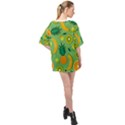 Fruit Tropical Pattern Design Art Oversized Chiffon Top View2