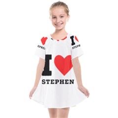 I Love Stephen Kids  Smock Dress by ilovewhateva