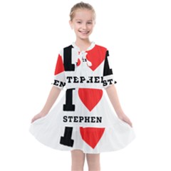 I Love Stephen Kids  All Frills Chiffon Dress by ilovewhateva