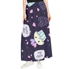 Cupcake Maxi Chiffon Skirt by nateshop