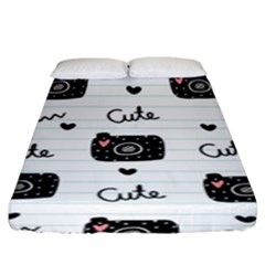 Cute-cutes Fitted Sheet (king Size) by nateshop