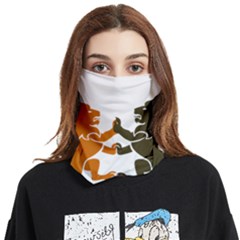 Lions Animals Wild Cats Face Covering Bandana (two Sides) by Semog4