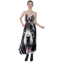 Dog Animal Puppy Pooch Pet Tie Back Maxi Dress by Semog4