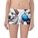 Dog Animal Pet Puppy Pooch Reversible Boyleg Bikini Bottoms View1