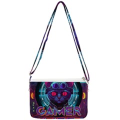 Gamer Life Double Gusset Crossbody Bag by minxprints