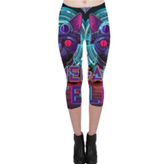 Gamer Life Capri Leggings  by minxprints