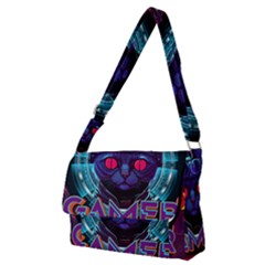 Gamer Life Full Print Messenger Bag (m) by minxprints