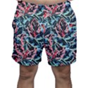 Leaves Leaf Pattern Patterns Colorfur Men s Shorts View1