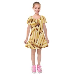 Pasta-79 Kids  Short Sleeve Velvet Dress by nateshop