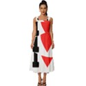 I love paul Square Neckline Tiered Midi Dress View1