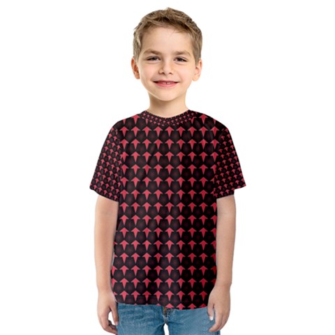 Arrow Pentagon Desktop Wallpaper Geometric Pattern Kids  Sport Mesh Tee by Jancukart