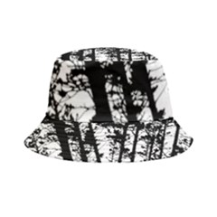 Trees Forest Woods Woodland Trunk Inside Out Bucket Hat by Jancukart