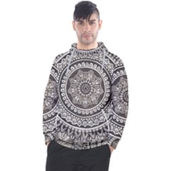 Mandala Circles Drawing Pattern Men s Pullover Hoodie by Semog4