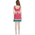 Watermelon Fruit Pattern Velour Cutout Dress View2