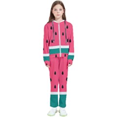 Watermelon Fruit Pattern Kids  Tracksuit by Semog4