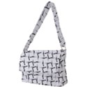 Precision Pursuit: Hunting Motif Black and White Pattern Full Print Messenger Bag (L) View1