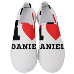 I Love Daniel Men s Slip On Sneakers by ilovewhateva