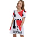 I love richard Kids  Frilly Sleeves Pocket Dress View3