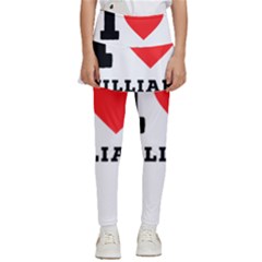 I Love William Kids  Skirted Pants by ilovewhateva