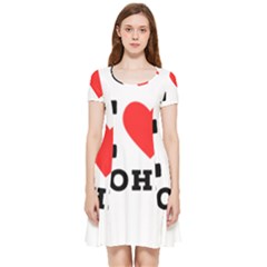 I Love John Inside Out Cap Sleeve Dress by ilovewhateva