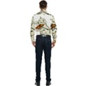 Cat Playing The Violin Art Men s Long Sleeve  Shirt View2