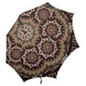 Seamless Pattern Floral Flower Hook Handle Umbrellas (Large) View2