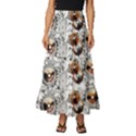 Gears Movement Machine Tiered Ruffle Maxi Skirt View1