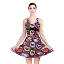 Funny Monster Mouths Reversible Skater Dress View1