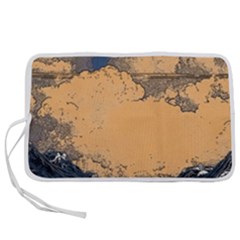 Waves Aesthetic Ocean Retro Sea Vintage Pen Storage Case (m) by Salman4z