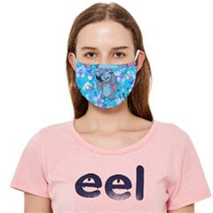 Blue Stitch Aesthetic Cloth Face Mask (adult) by Salman4z