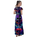 Rick And Morty In Outer Space Flutter Sleeve Maxi Dress View2