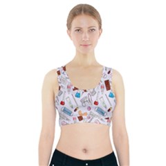 Medicine Sports Bra With Pocket by SychEva