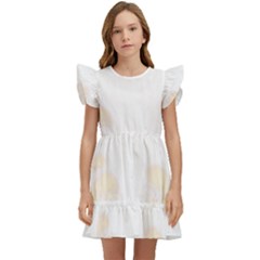 Boxing Cat Kids  Winged Sleeve Dress by JayEdden