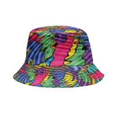 Waves Particles Vibration Atom Physics Technology Inside Out Bucket Hat by Jancukart