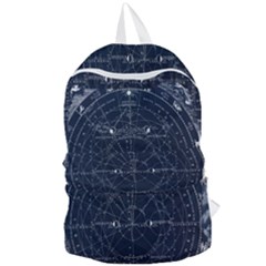 Vintage Astrology Poster Foldable Lightweight Backpack by ConteMonfrey