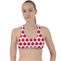 Christmas Baubles Bauble Holidays Criss Cross Racerback Sports Bra View1