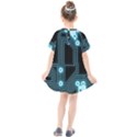 A Completely Seamless Background Design Circuitry Kids  Smock Dress View2