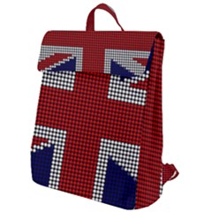 Union Jack Flag British Flag Flap Top Backpack by Celenk