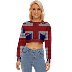 Union Jack Flag British Flag Lightweight Long Sleeve Sweatshirt by Celenk